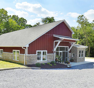 The Morgan Academy k-8 Schoolhouse located in Shepherdstown, WV.